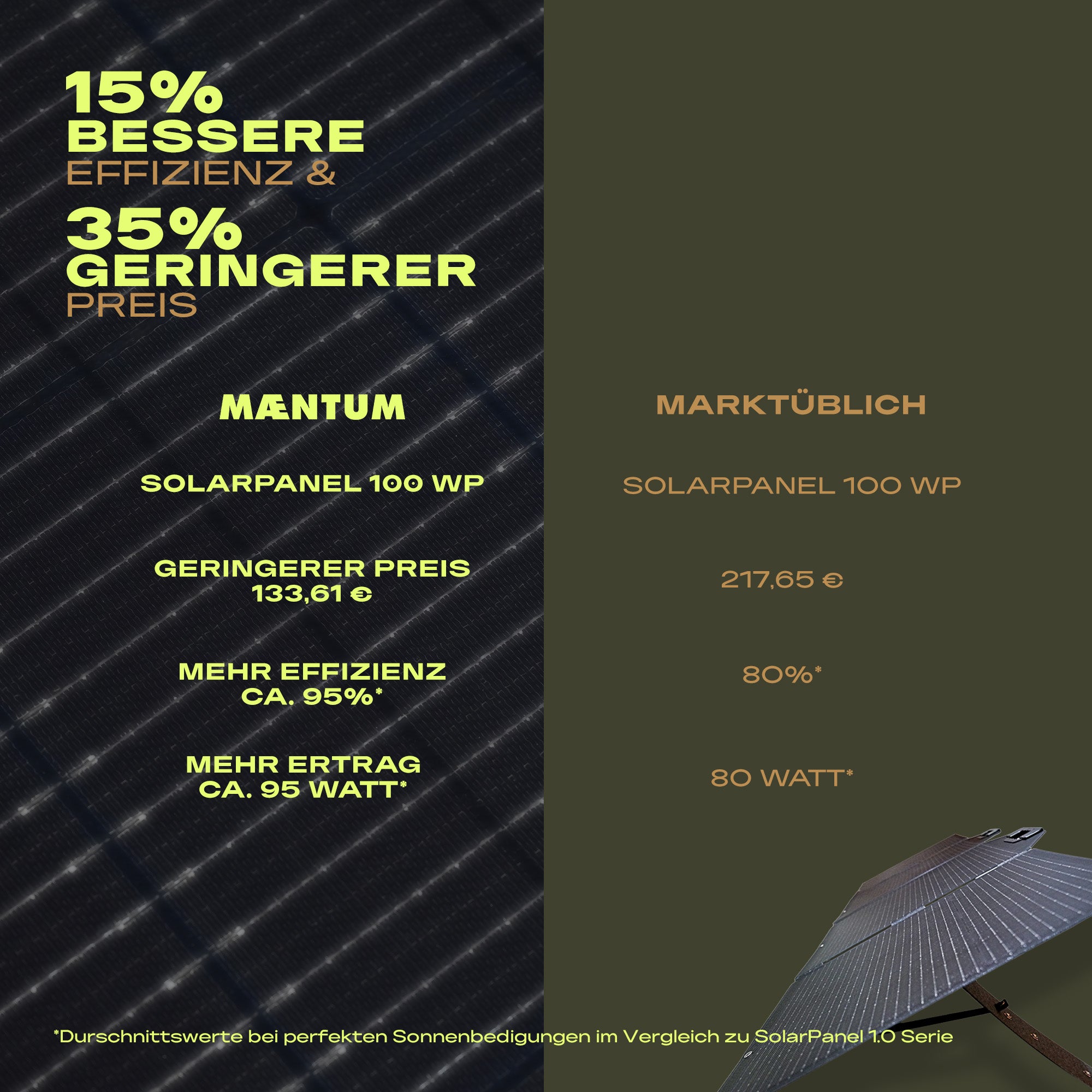 100 Wp Faltbares SolarPanel 2.0