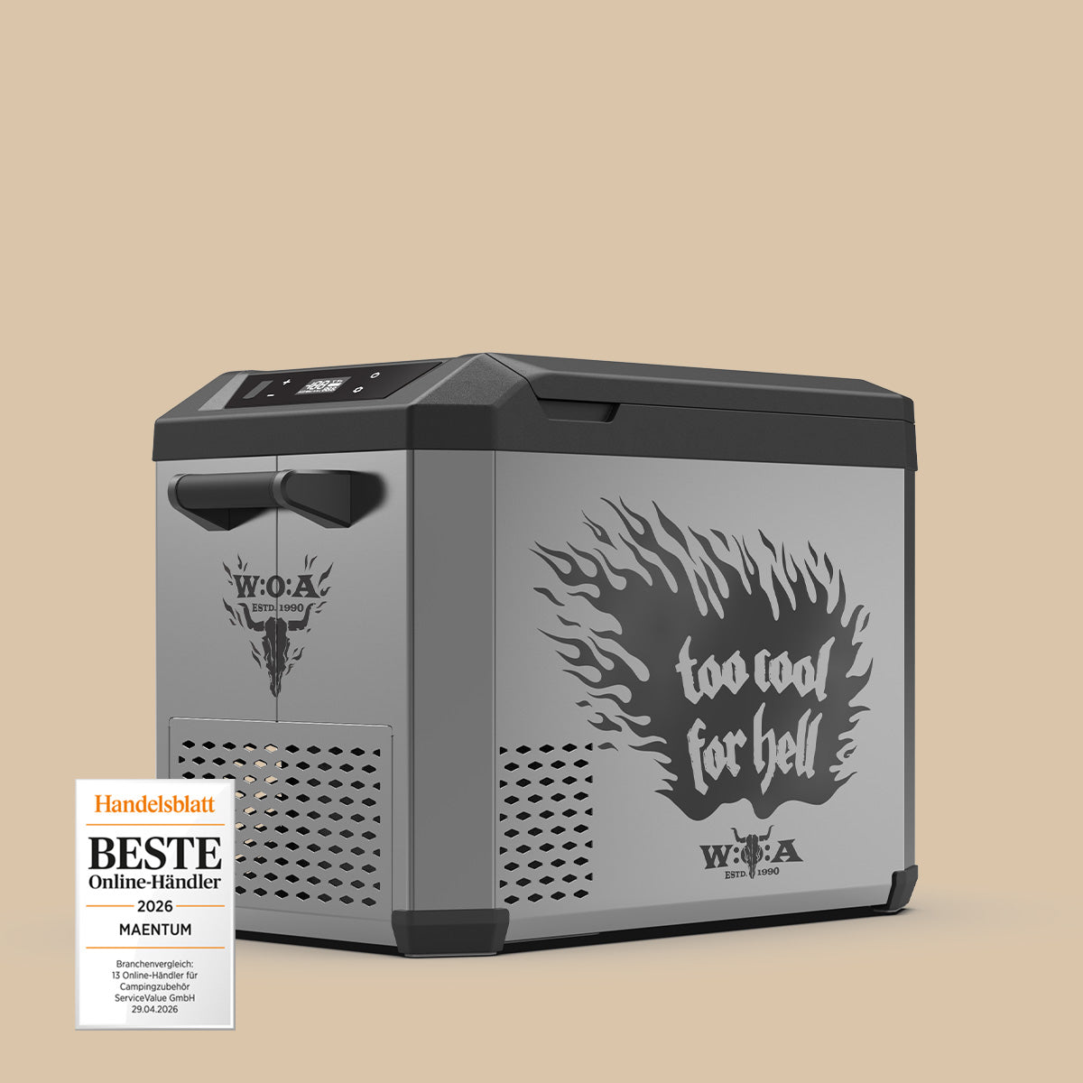 IceCubeX 40 - Kompressor-Kühlbox, Limited Wacken Edition
