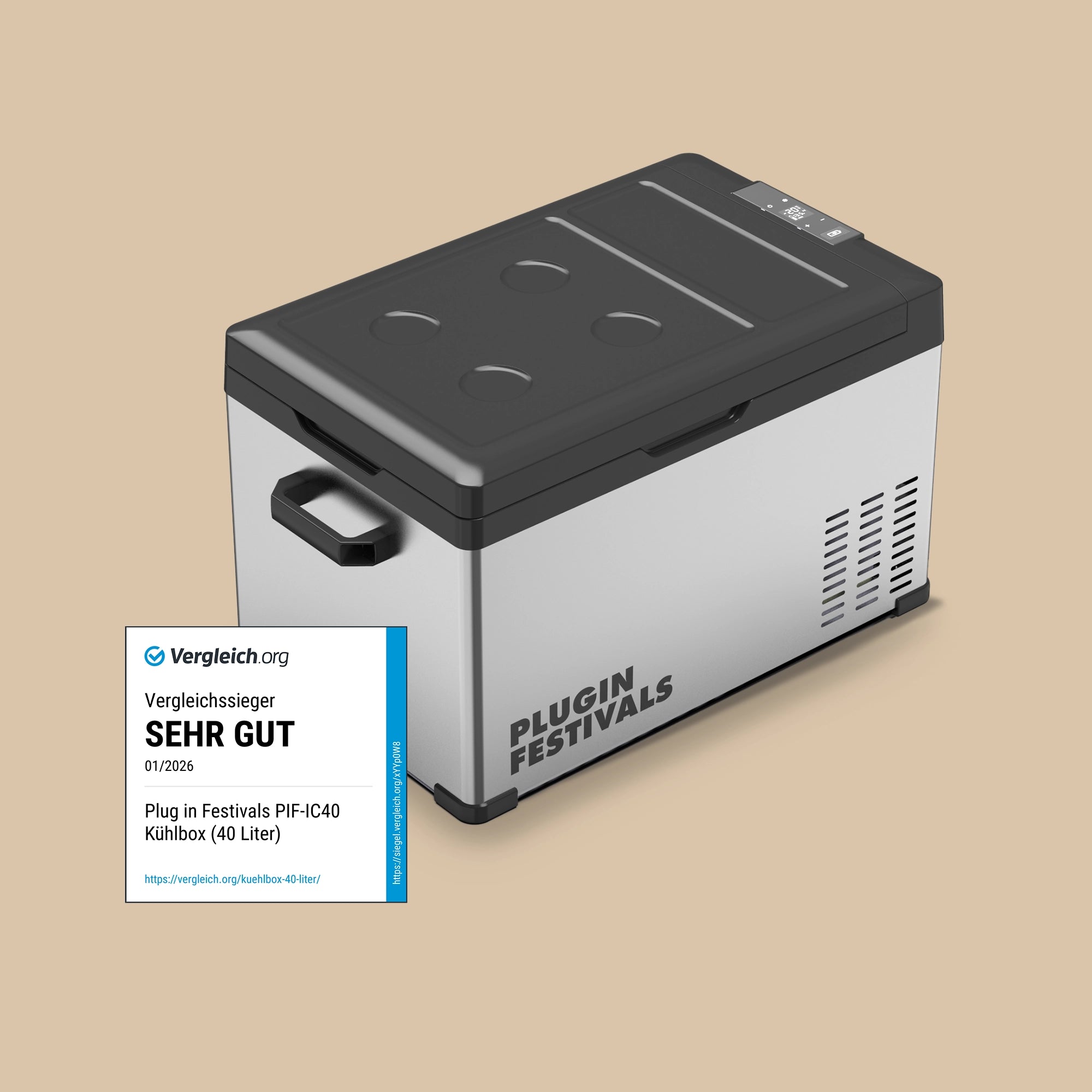 IceCube 30 Kompressor-Kühlbox, 12/24/230 V, 30L