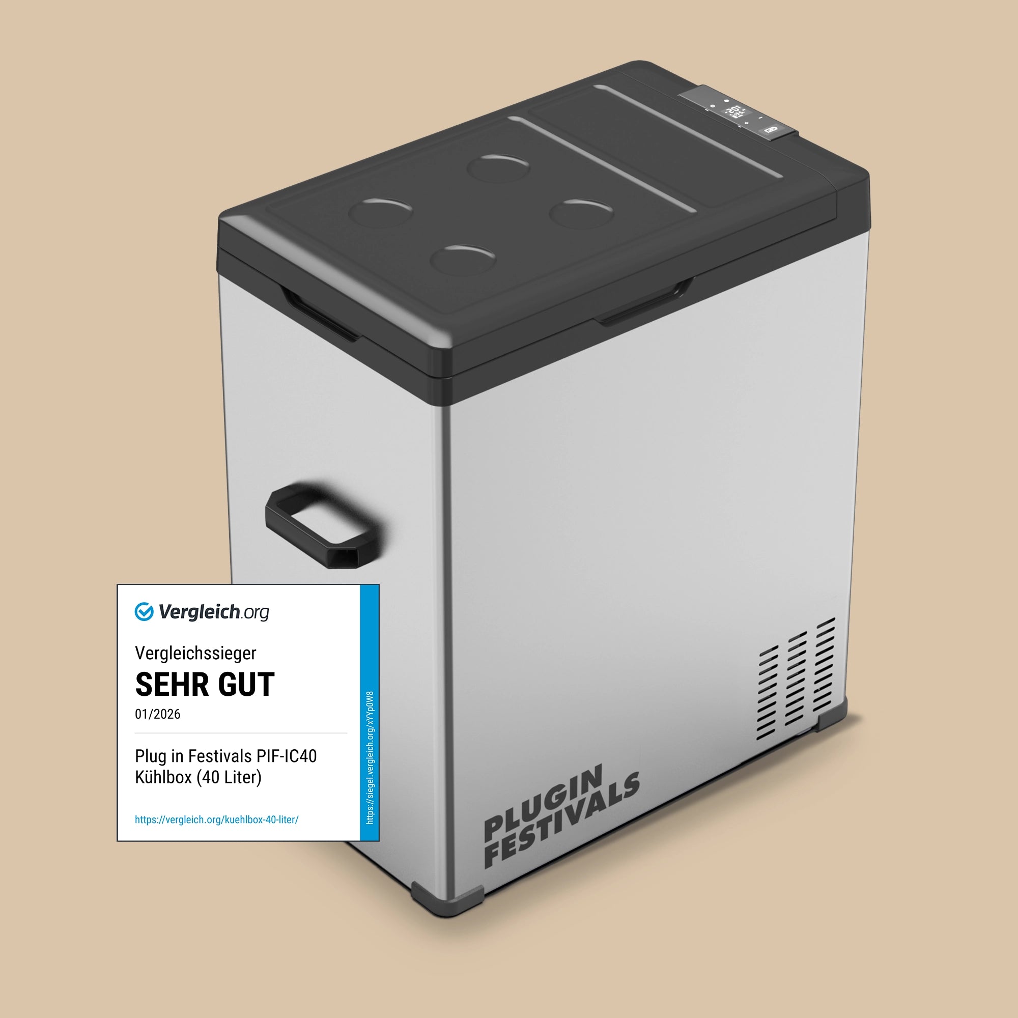 IceCube 65 Kompressor-Kühlbox, 12/24/230 V, 65L