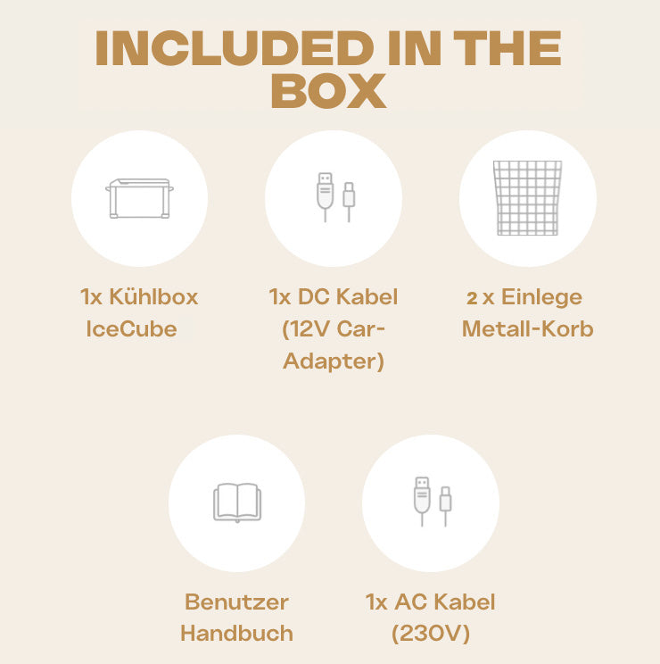 IceCube 65 Kompressor-Kühlbox, 12/24/230 V, 65L