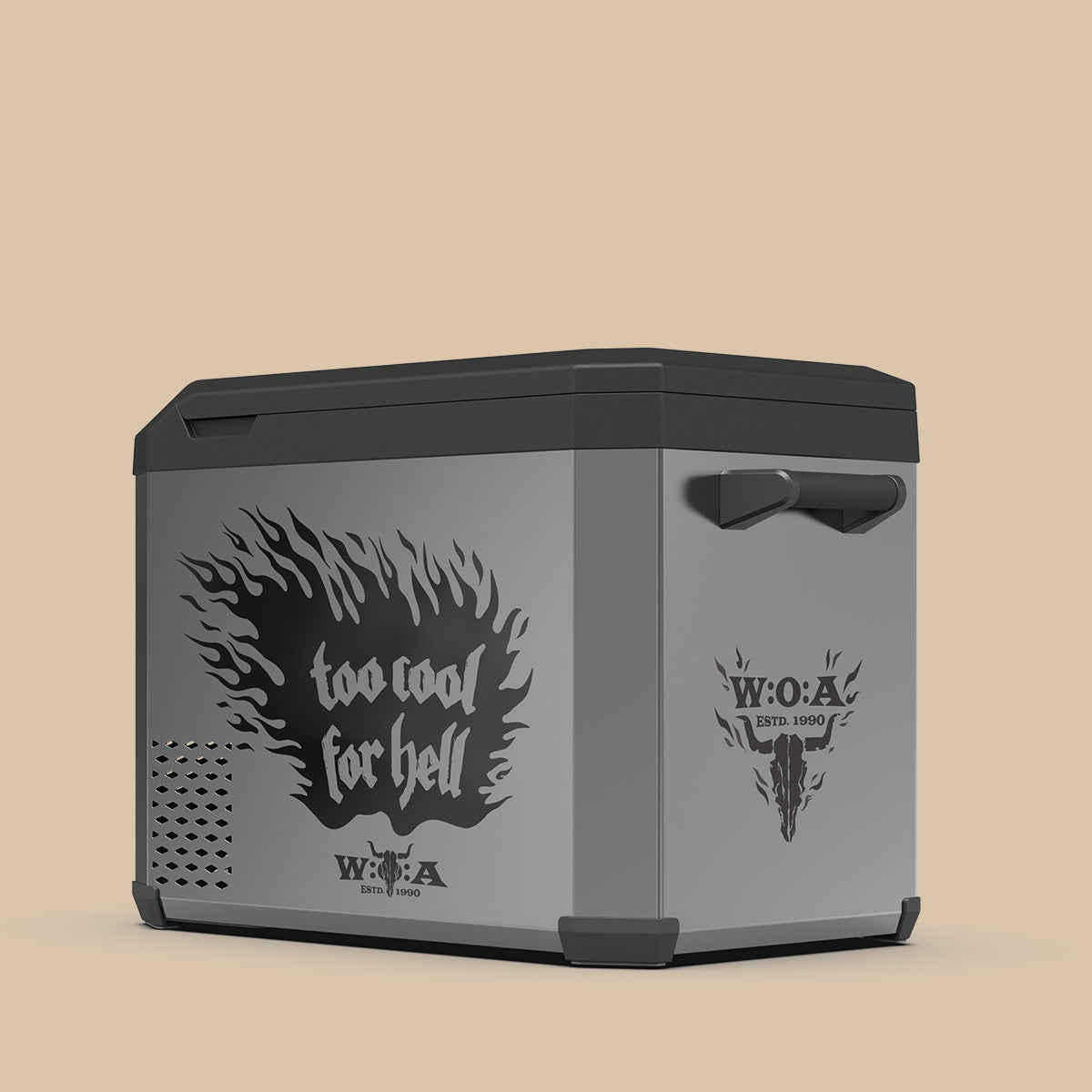 IceCubeX 40 - Kompressor-Kühlbox, Limited Wacken Edition